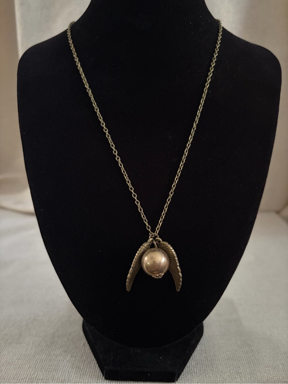 Harry Potter Golden Snitch Necklace - Women Jewelry